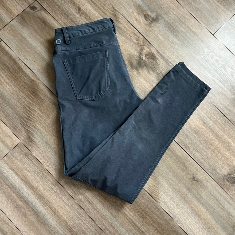 Lululemon ABC Pant Slim Fit Warpstreme Charcoal Grey Mens Size 32x32